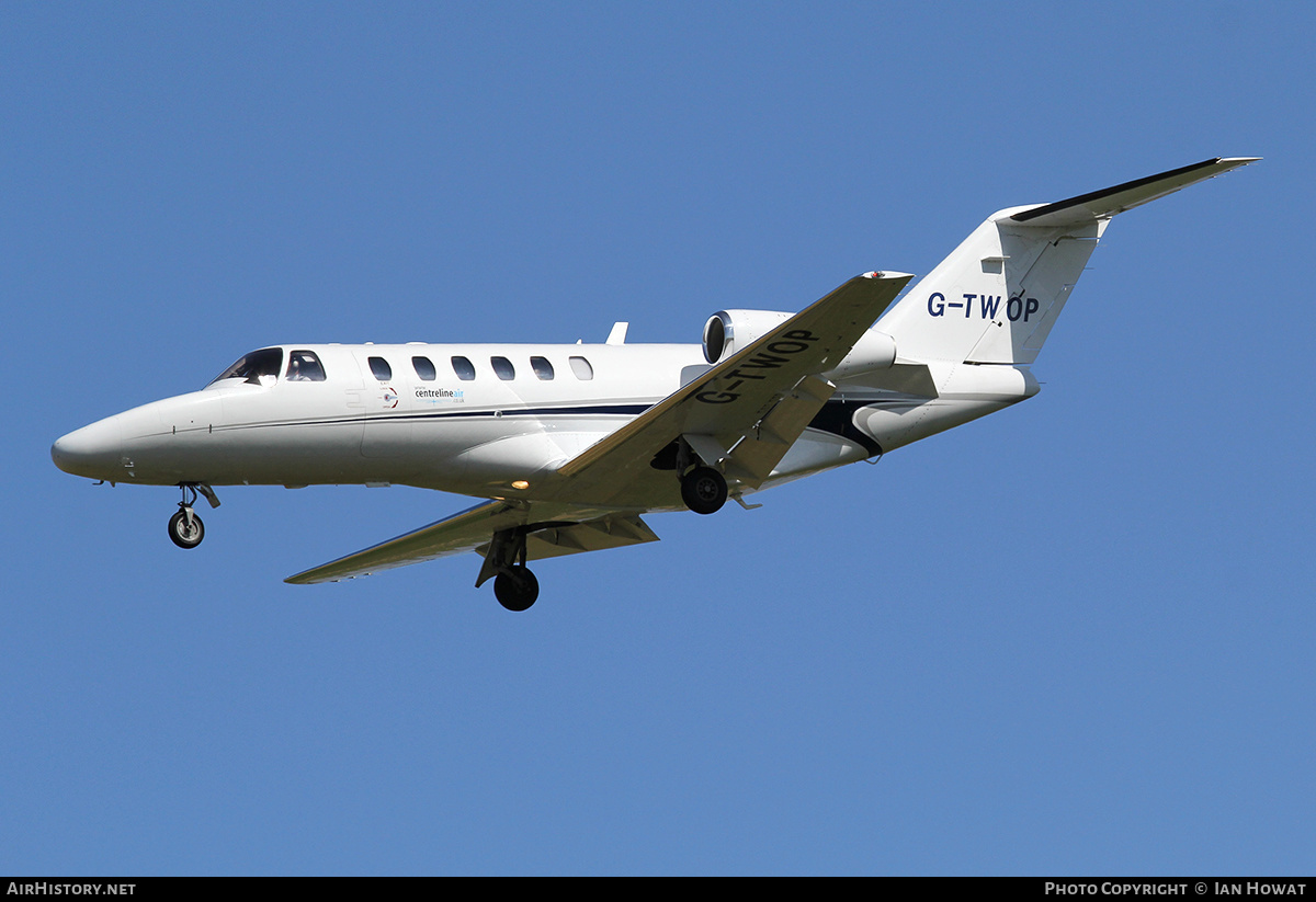Aircraft Photo of G-TWOP | Cessna 525A CitationJet CJ2+ | Centreline Air | AirHistory.net #297952