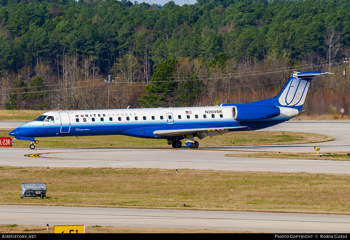 Aircraft Photo of N269SK | Embraer ERJ-145LR (EMB-145LR) | United Express | AirHistory.net #297962