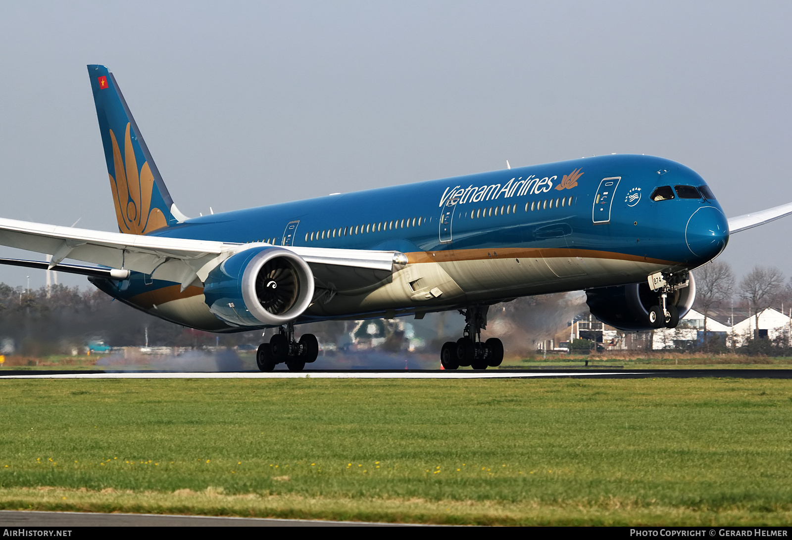 Aircraft Photo of VN-A874 | Boeing 787-10 Dreamliner | Vietnam Airlines | AirHistory.net #297963