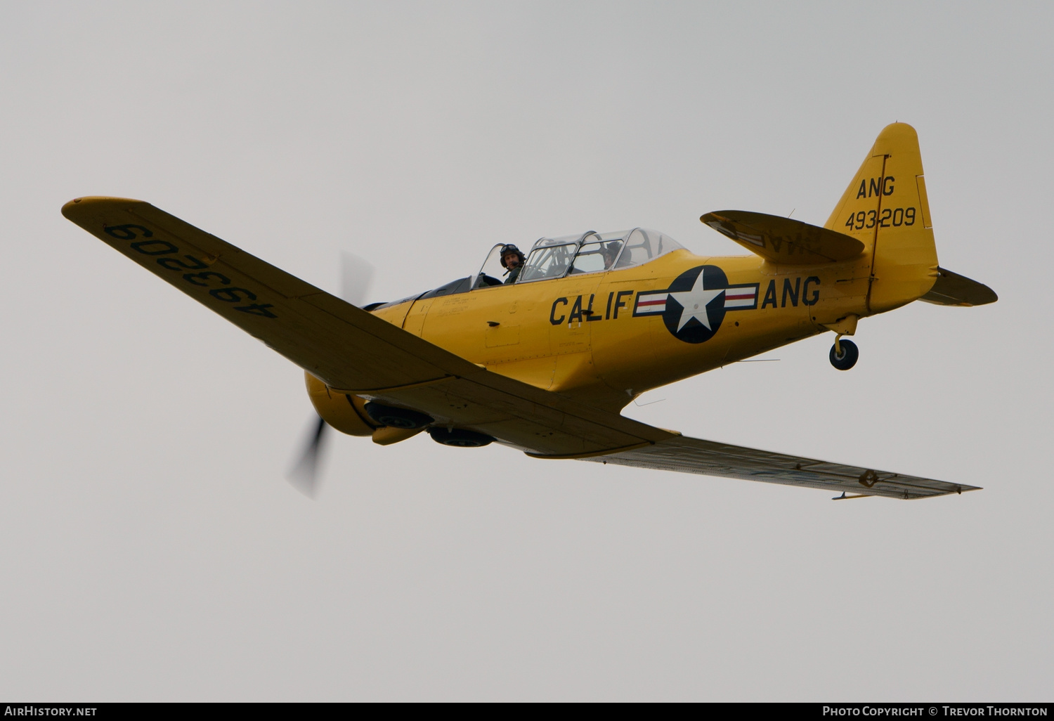 Aircraft Photo of G-DDMV / 493209 | North American T-6G Texan | USA - Air Force | AirHistory.net #297972