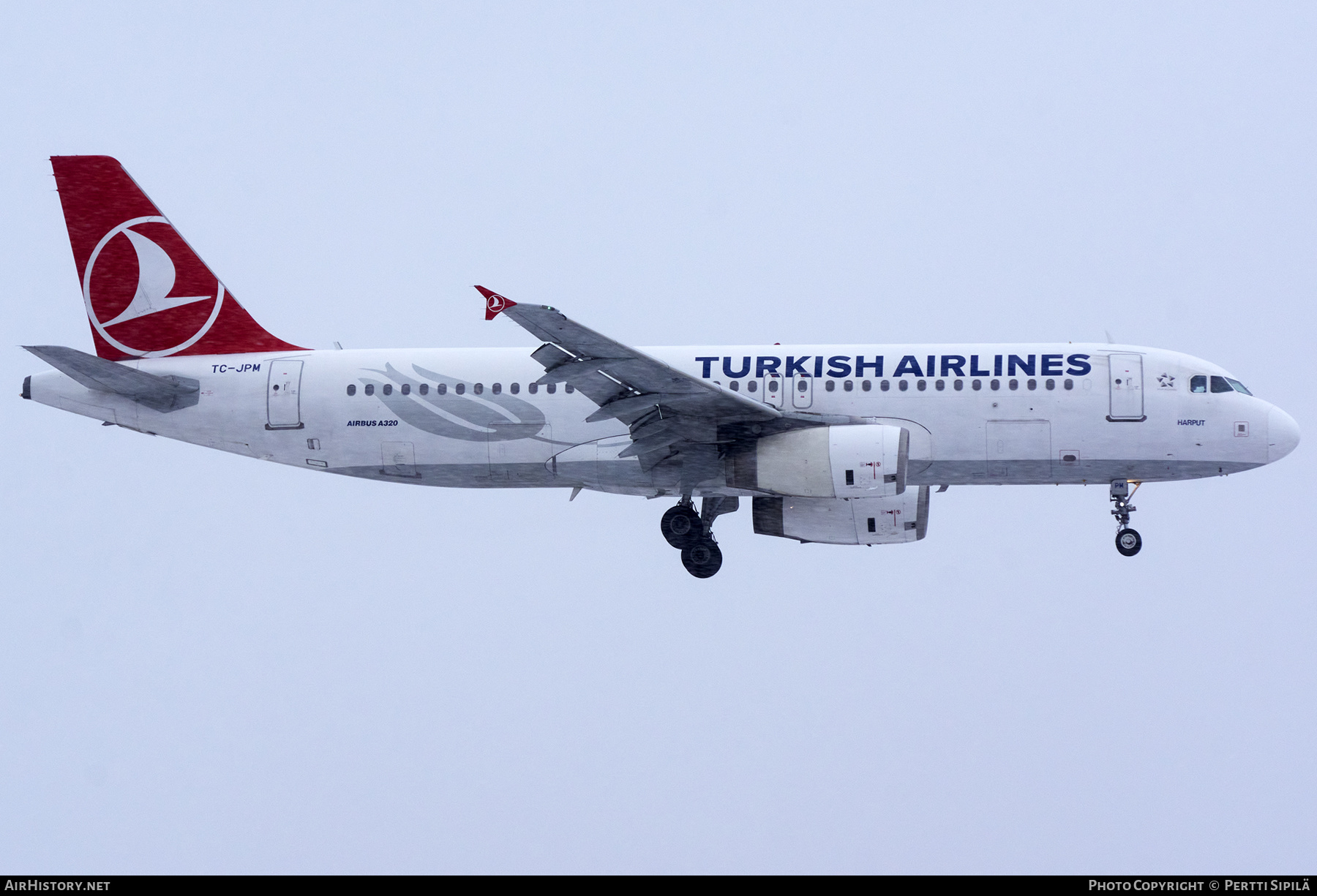 Aircraft Photo of TC-JPM | Airbus A320-232 | Turkish Airlines | AirHistory.net #297981