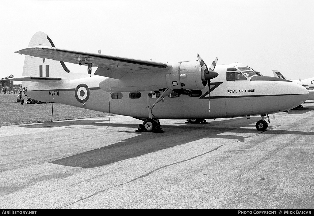 Aircraft Photo of WV701 | Percival P.66 Pembroke C.1 | UK - Air Force | AirHistory.net #297982