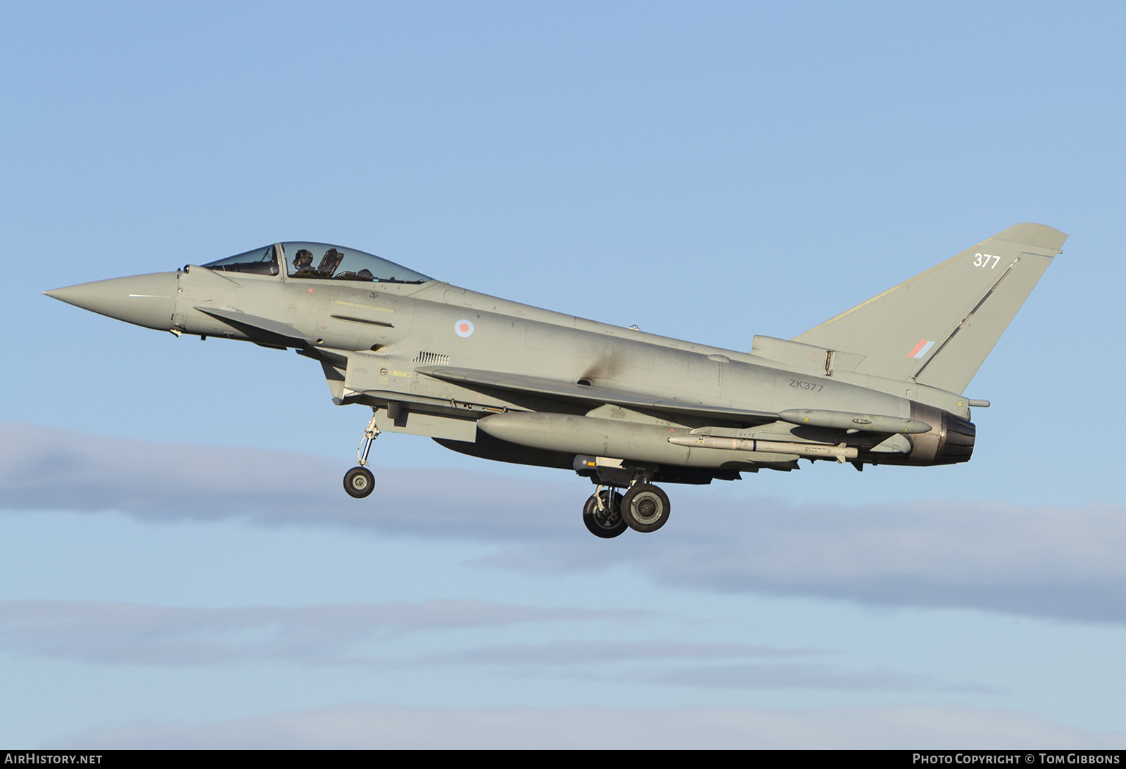 Aircraft Photo of ZK377 | Eurofighter EF-2000 Typhoon FGR4 | UK - Air Force | AirHistory.net #297989