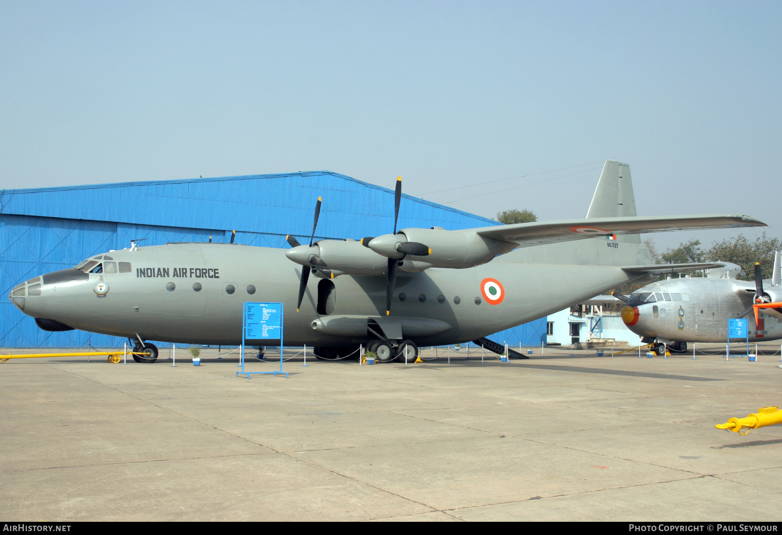 Aircraft Photo of BL727 | Antonov An-12A | India - Air Force | AirHistory.net #298005