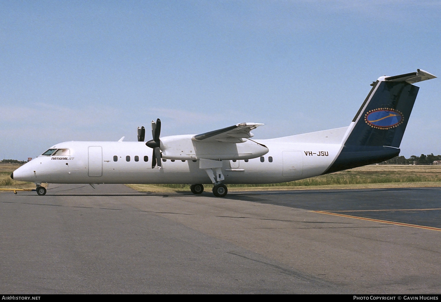 Aircraft Photo of VH-JSU | De Havilland Canada DHC-8-315 Dash 8 | National Jet Systems | AirHistory.net #298045