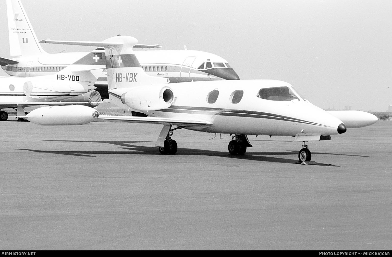 Aircraft Photo of HB-VBK | Lear Jet 24 | AirHistory.net #298050