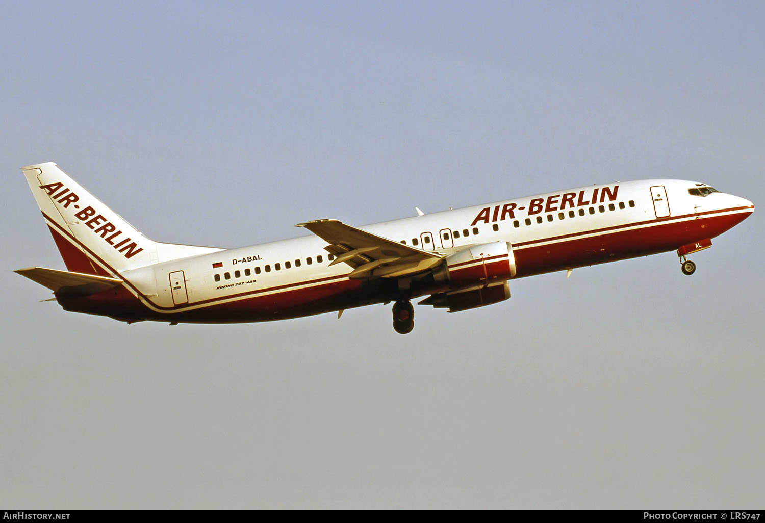 Aircraft Photo of D-ABAL | Boeing 737-46J | Air Berlin | AirHistory.net #298060
