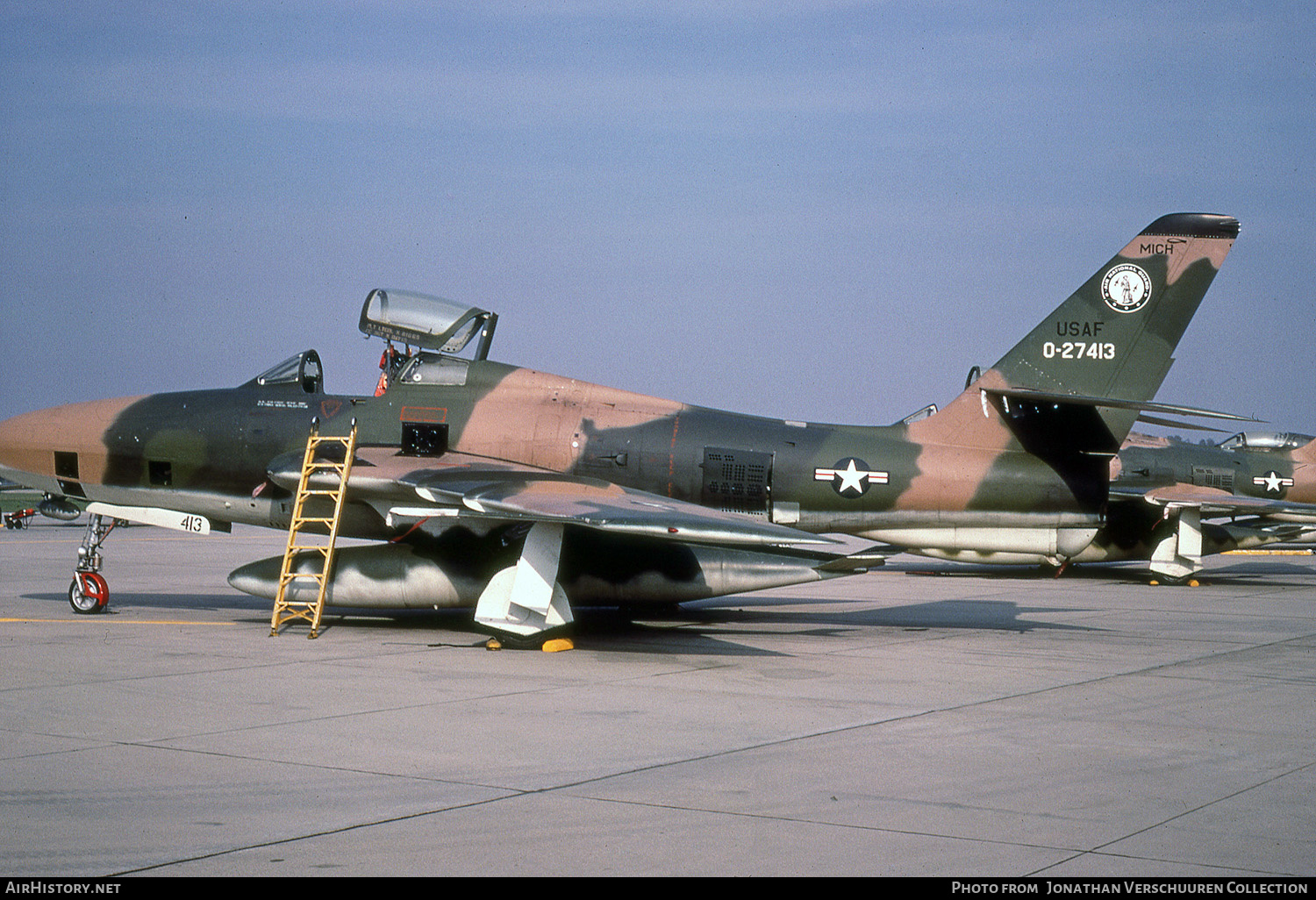 Aircraft Photo of 52-7413 / 0-27413 | Republic RF-84F Thunderflash | USA - Air Force | AirHistory.net #298062