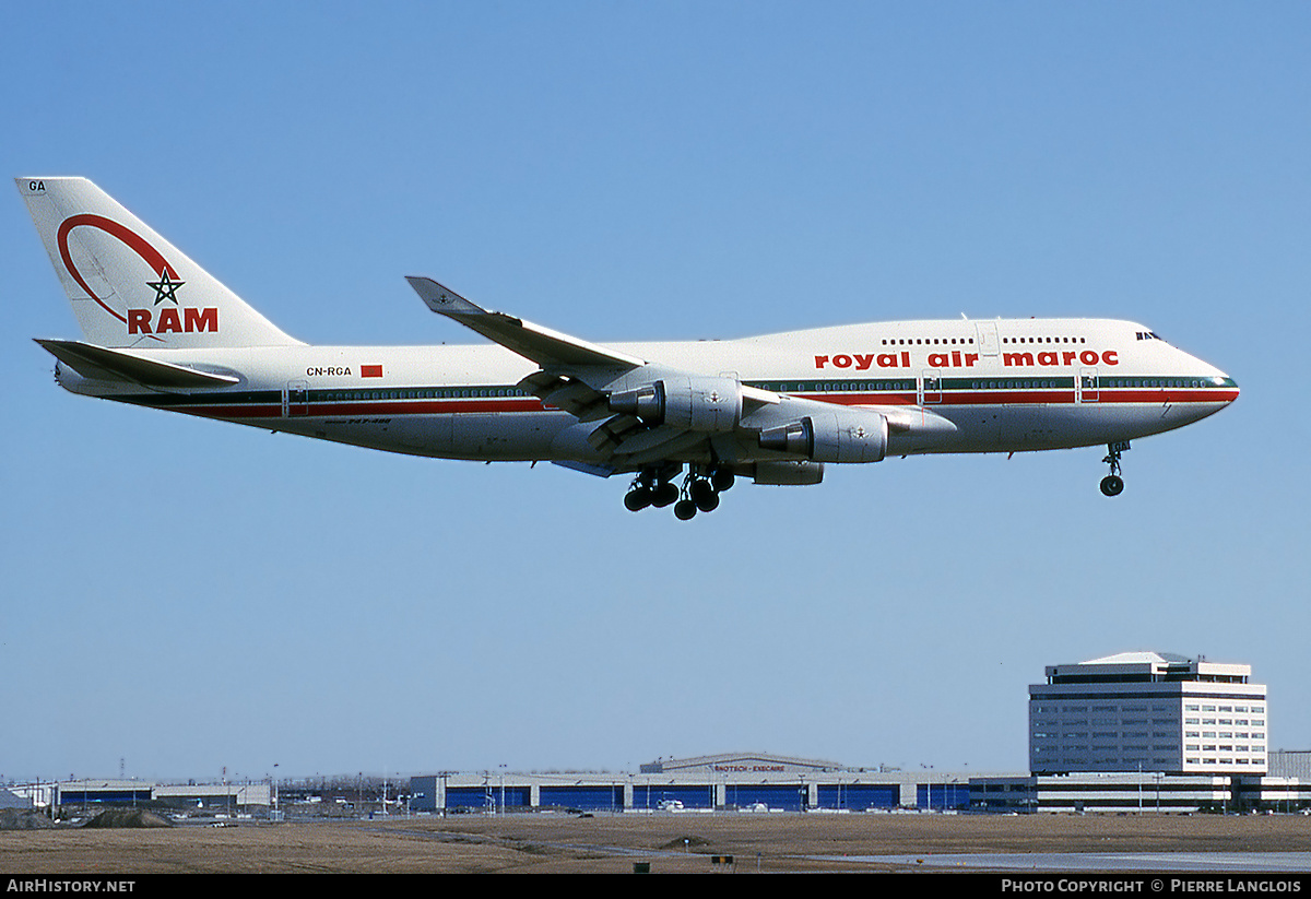 Aircraft Photo of CN-RGA | Boeing 747-428 | Royal Air Maroc - RAM | AirHistory.net #298091