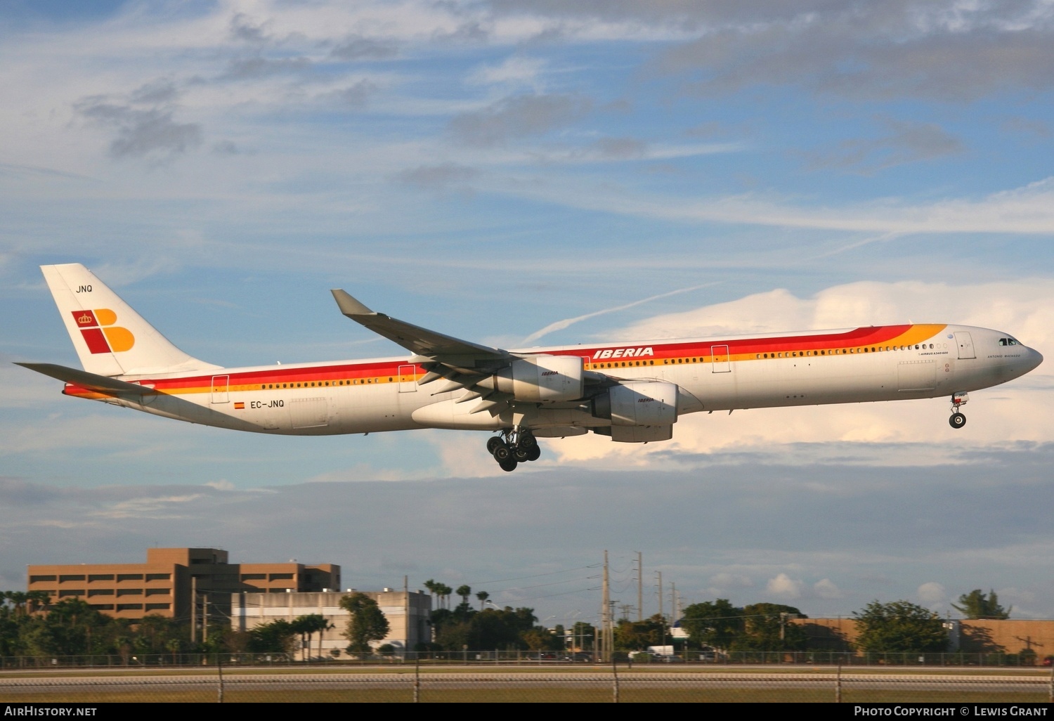 Aircraft Photo of EC-JNQ | Airbus A340-642 | Iberia | AirHistory.net #298094