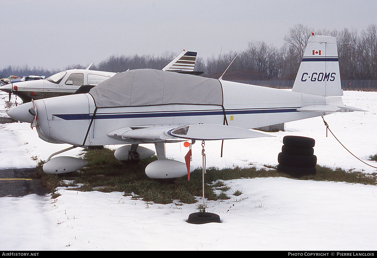 Aircraft Photo of C-GOMS | American AA-1 Yankee | AirHistory.net #298102