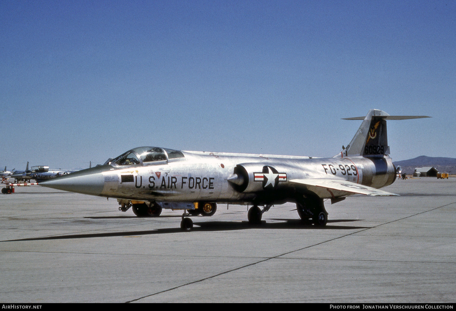 Aircraft Photo of 56-929 / 60929 | Lockheed F-104C Starfighter | USA - Air Force | AirHistory.net #298103
