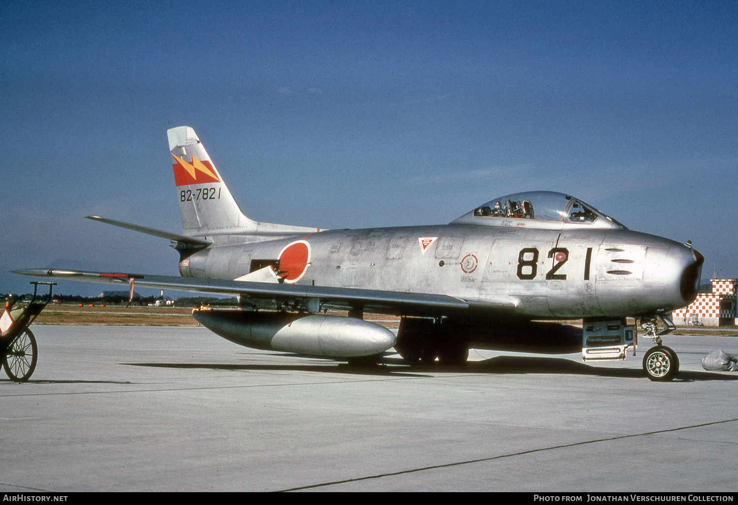 Aircraft Photo of 82-7821 | North American F-86F Sabre | Japan - Air Force | AirHistory.net #298129