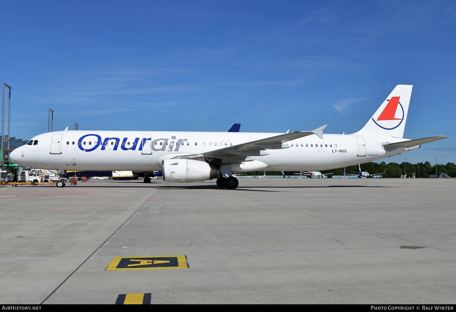 Aircraft Photo of LY-NVQ | Airbus A321-231 | Onur Air | AirHistory.net #298157