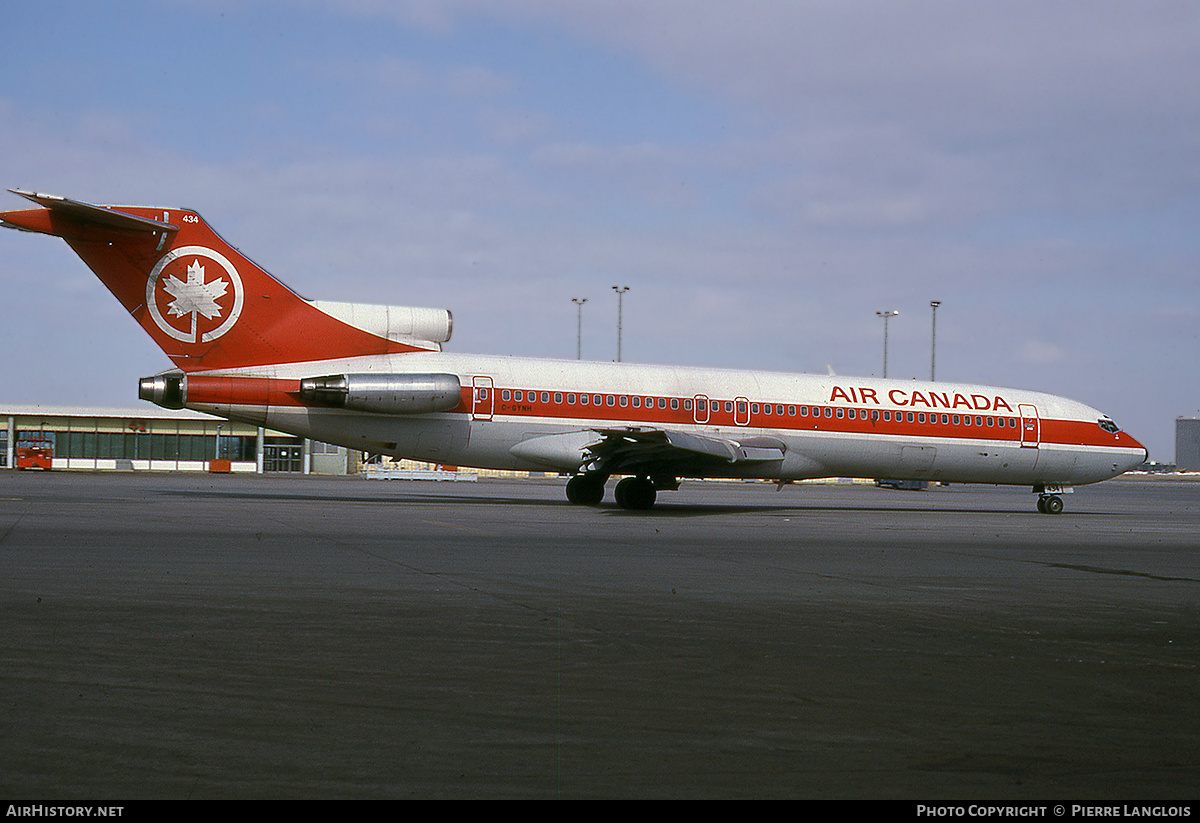 Aircraft Photo of C-GYNH | Boeing 727-233/Adv | Air Canada | AirHistory.net #298168