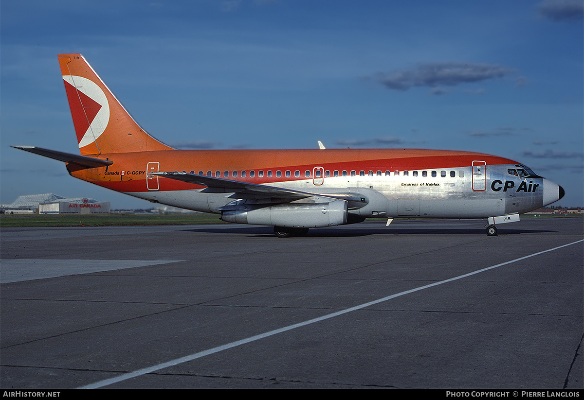 Aircraft Photo of C-GCPY | Boeing 737-217/Adv | CP Air | AirHistory.net #298174