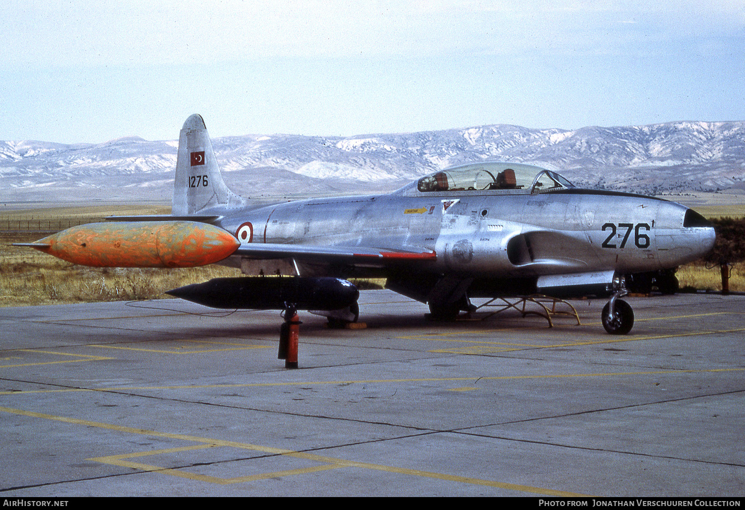 Aircraft Photo of 50-1276 / 1276 | Lockheed T-33A | Turkey - Air Force | AirHistory.net #298189
