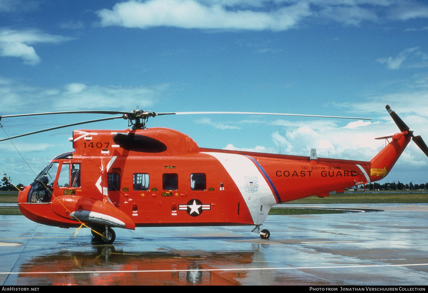 Aircraft Photo of 1407 | Sikorsky HH-52A Seaguard (S-62A) | USA - Coast Guard | AirHistory.net #298190