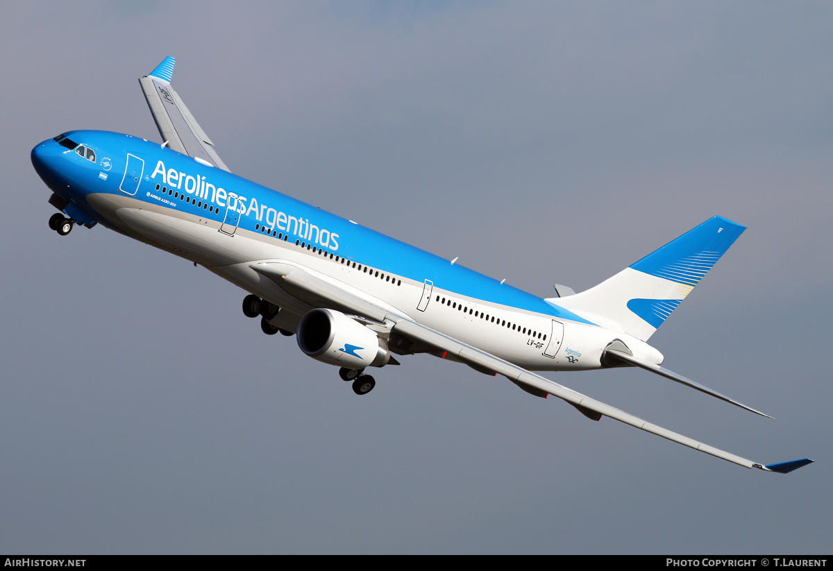 Aircraft Photo of LV-GIF | Airbus A330-202 | Aerolíneas Argentinas | AirHistory.net #298203