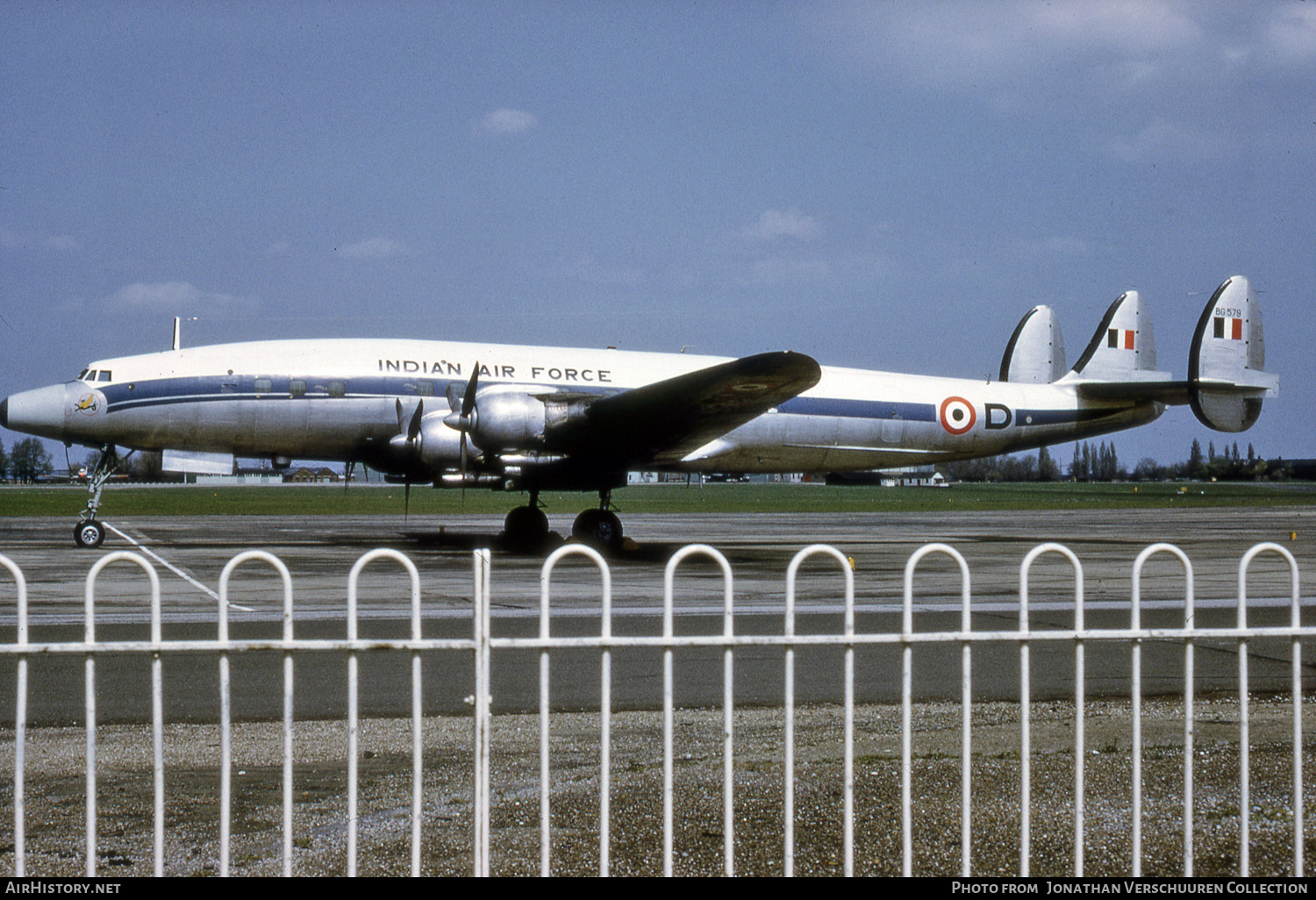 Aircraft Photo of BG579 | Lockheed L-1049G Super Constellation | India - Air Force | AirHistory.net #298205