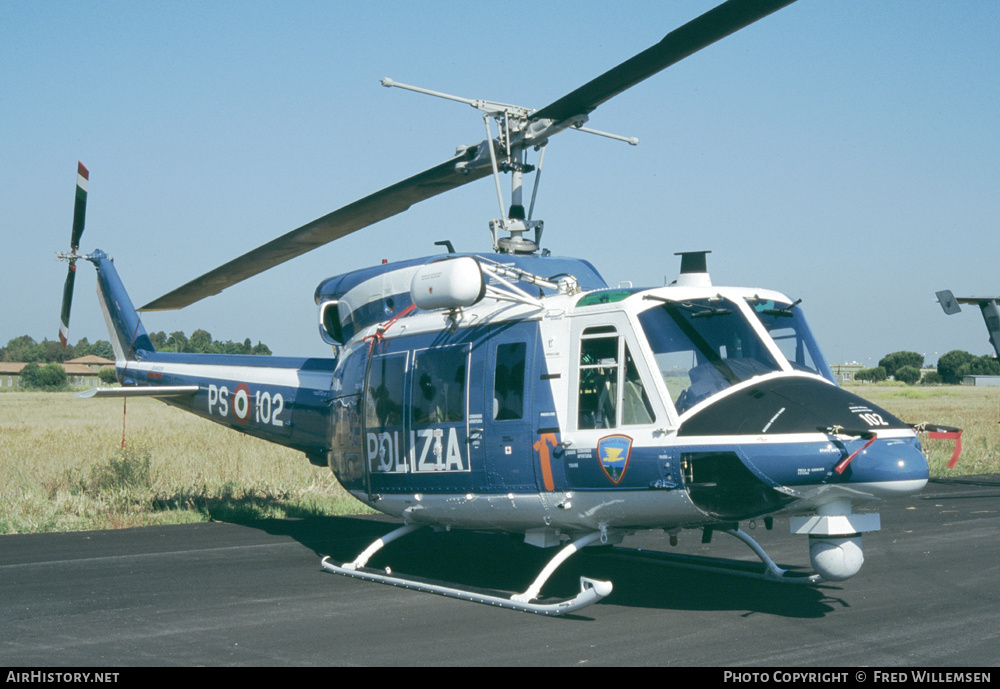Aircraft Photo of PS-102 | Agusta AB-212 | Italy - Polizia | AirHistory.net #298215