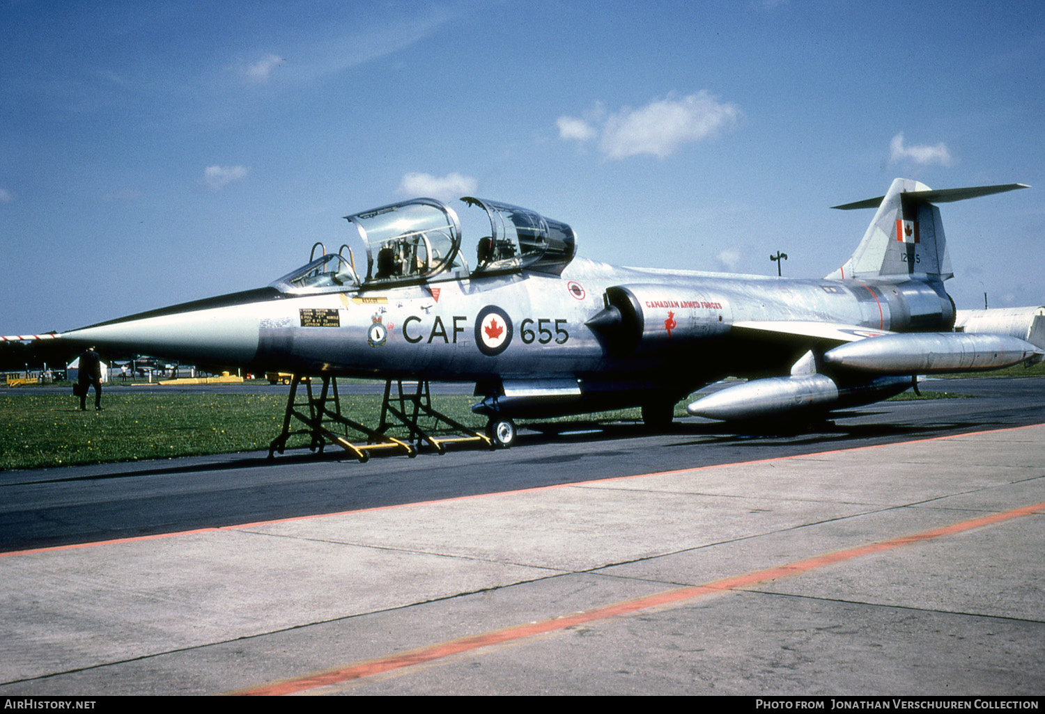 Aircraft Photo of 12655 | Lockheed CF-104D Starfighter Mk.2 | Canada - Air Force | AirHistory.net #298219