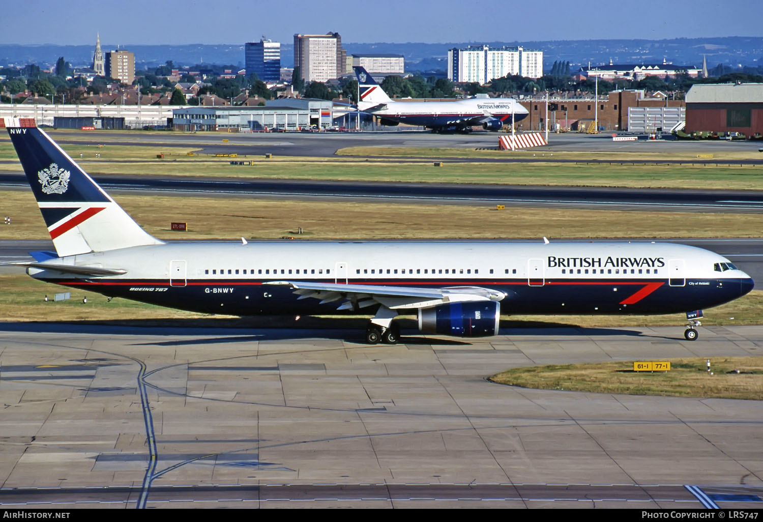 Aircraft Photo of G-BNWY | Boeing 767-336/ER | British Airways | AirHistory.net #298224