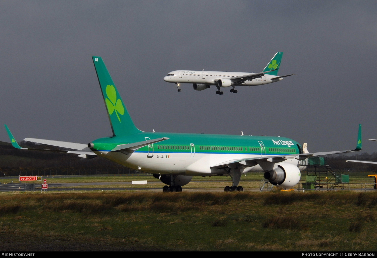 Aircraft Photo of EI-LBT | Boeing 757-2Q8 | Aer Lingus | AirHistory.net #298270
