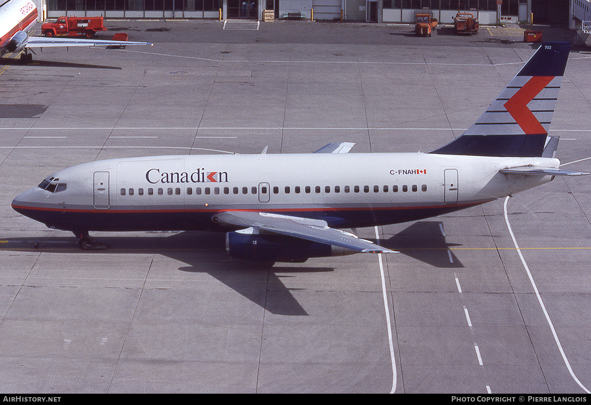 Aircraft Photo of C-FNAH | Boeing 737-242C | Canadian Airlines | AirHistory.net #298274