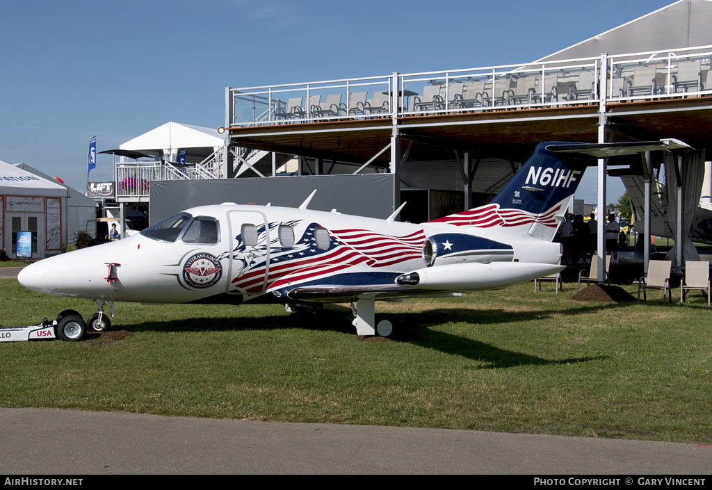 Aircraft Photo of N61HF | Eclipse 500 (EA500) | AirHistory.net #298285