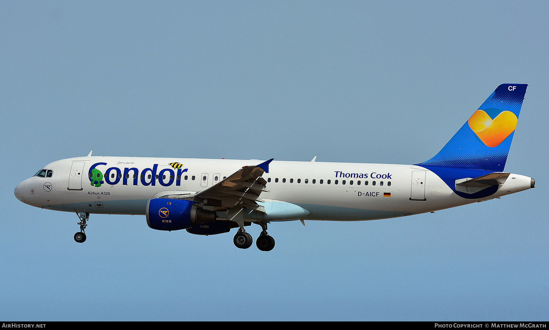 Aircraft Photo of D-AICF | Airbus A320-212 | Condor Flugdienst | AirHistory.net #298289