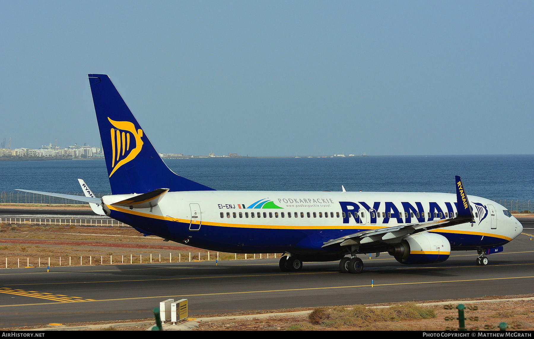 Aircraft Photo of EI-ENJ | Boeing 737-8AS | Ryanair | AirHistory.net #298294