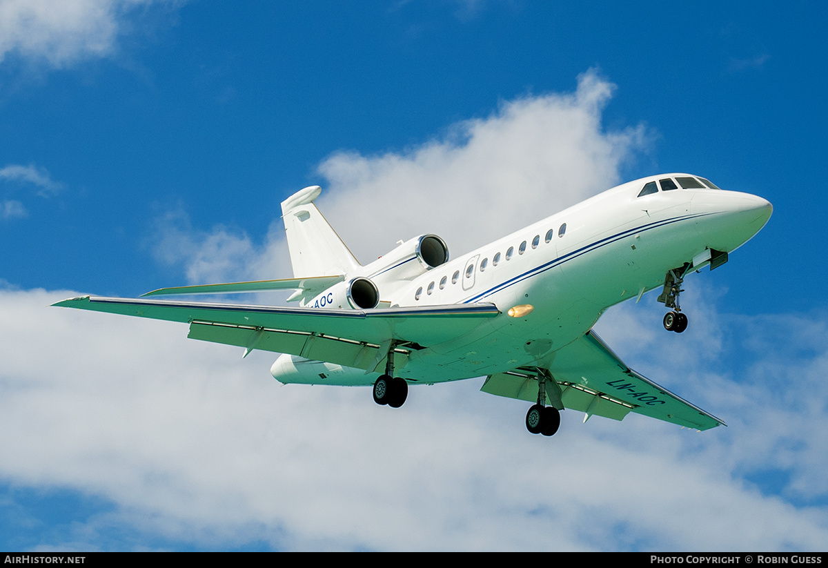 Aircraft Photo of LN-AOC | Dassault Falcon 900EX | AirHistory.net #298295