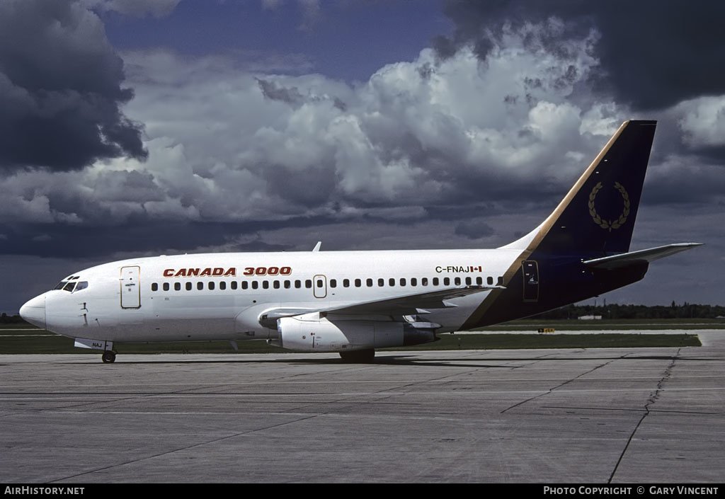 Aircraft Photo of C-FNAJ | Boeing 737-201/Adv | Canada 3000 | AirHistory.net #298312