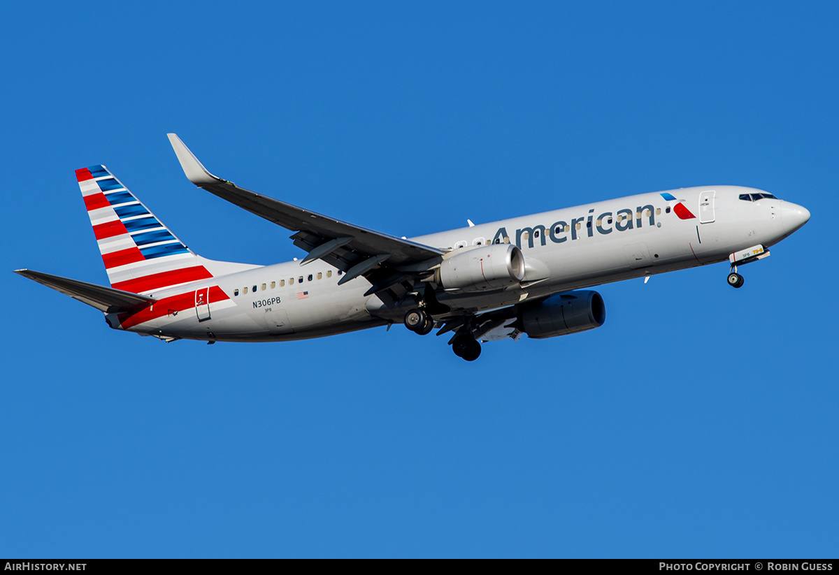 Aircraft Photo of N306PB | Boeing 737-823 | American Airlines | AirHistory.net #298315