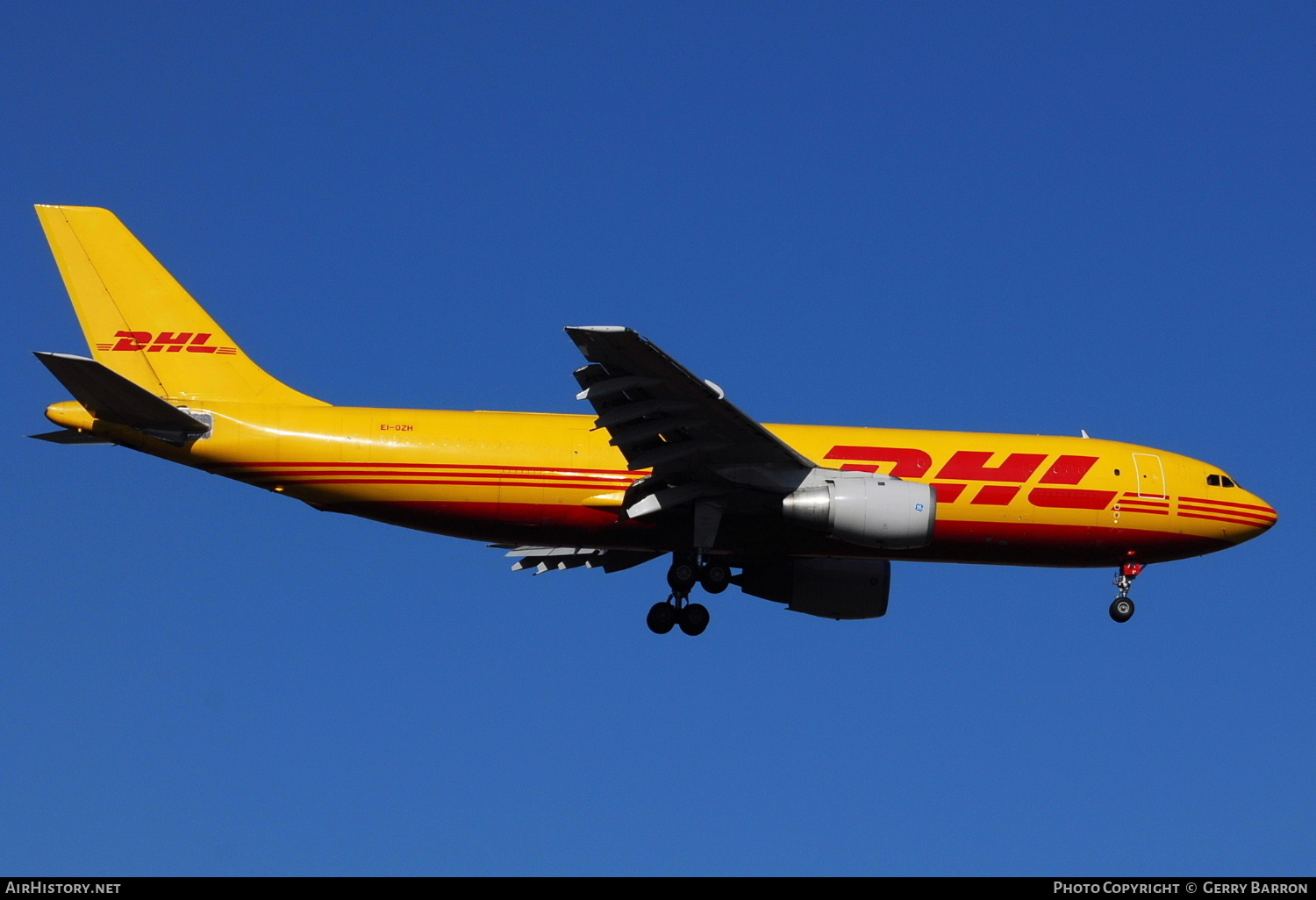 Aircraft Photo of EI-OZH | Airbus A300B4-203(F) | DHL International | AirHistory.net #298319