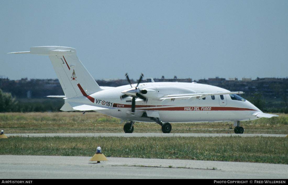 Aircraft Photo of VF-181 / DVFM | Piaggio P-180 Avanti | Italy - Vigili del Fuoco | AirHistory.net #298327