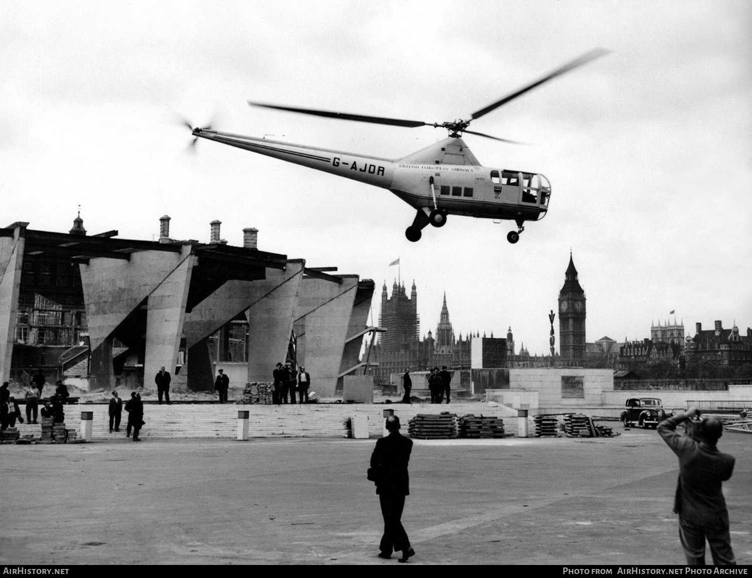 Aircraft Photo of G-AJOR | Sikorsky S-51 | BEA - British European Airways | AirHistory.net #298344