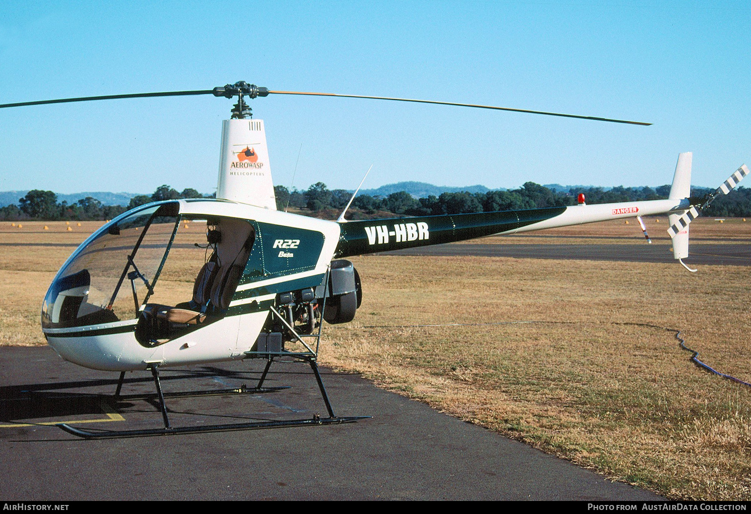 Aircraft Photo of VH-HBR | Robinson R-22 Beta | Aerowasp Helicopters | AirHistory.net #298354
