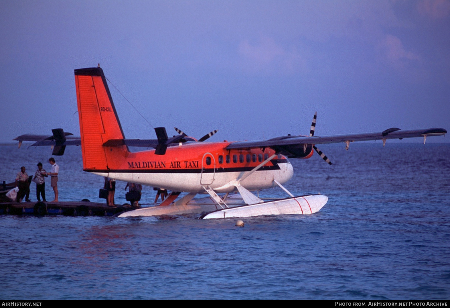 Aircraft Photo of 8Q-CSL | De Havilland Canada DHC-6-100 Twin Otter | Maldivian Air Taxi | AirHistory.net #298356