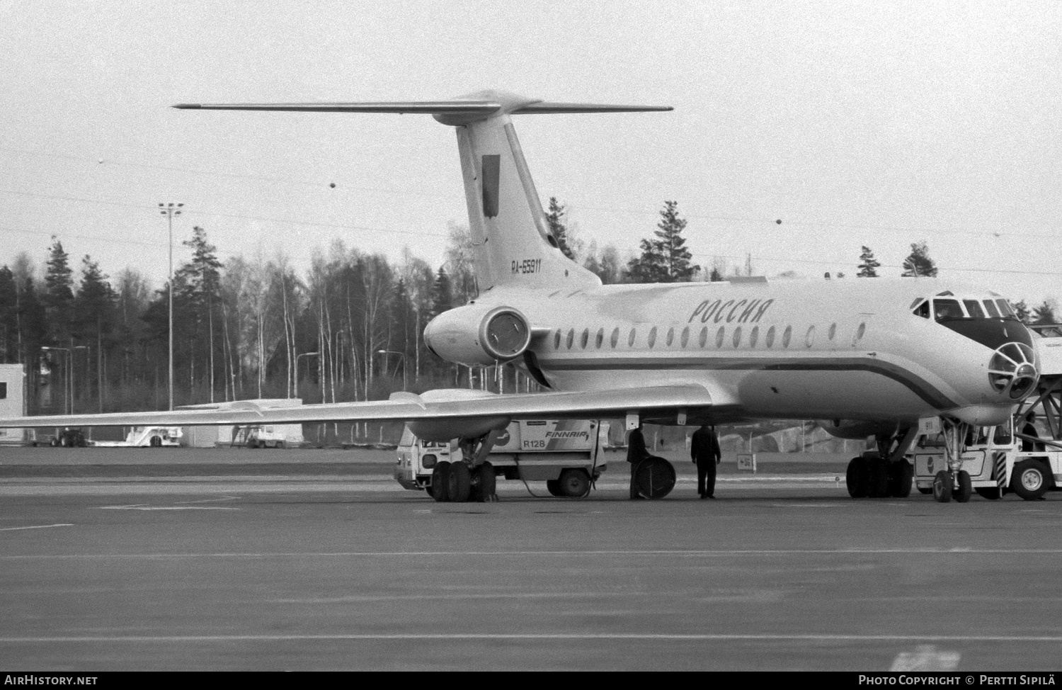 Aircraft Photo of RA-65911 | Tupolev Tu-134A-3 | Rossiya - Russian Airlines | AirHistory.net #298359