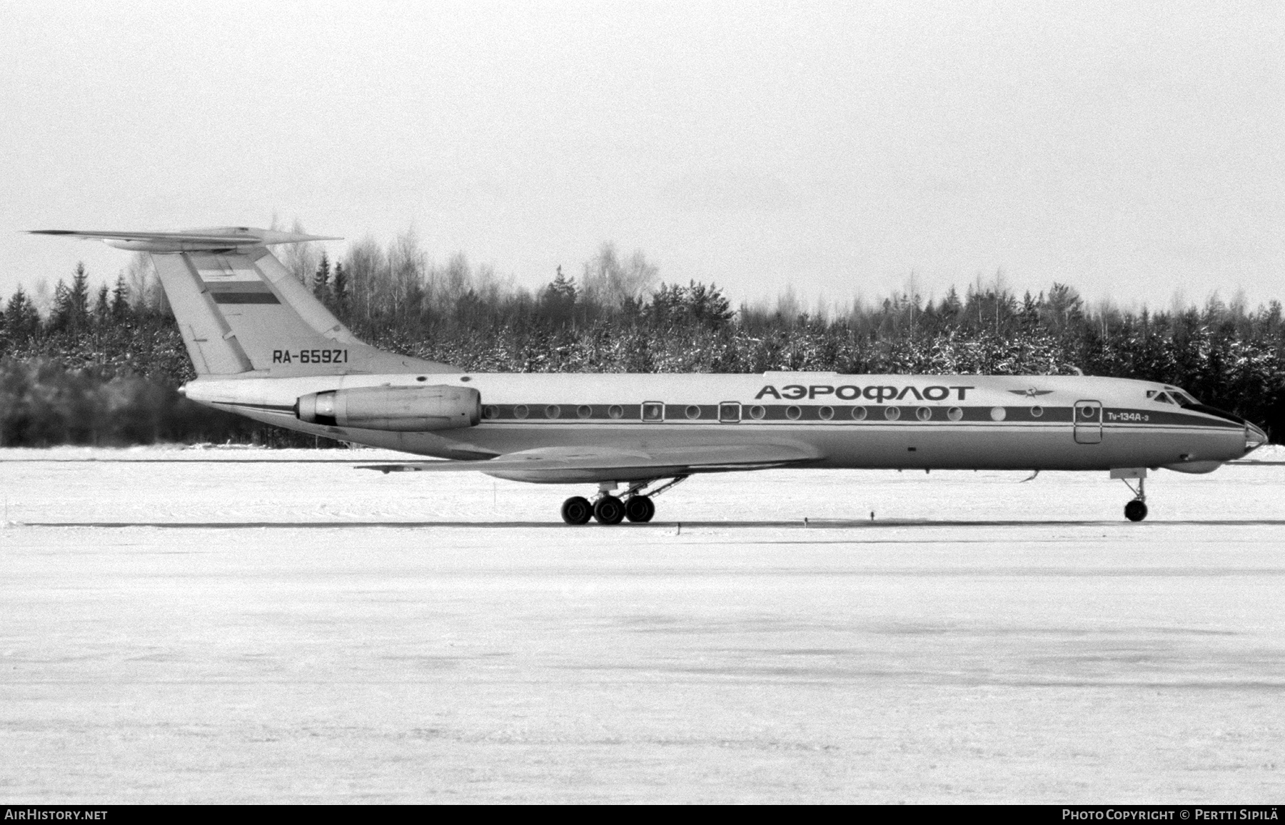 Aircraft Photo of RA-65921 | Tupolev Tu-134AK | Aeroflot | AirHistory.net #298362