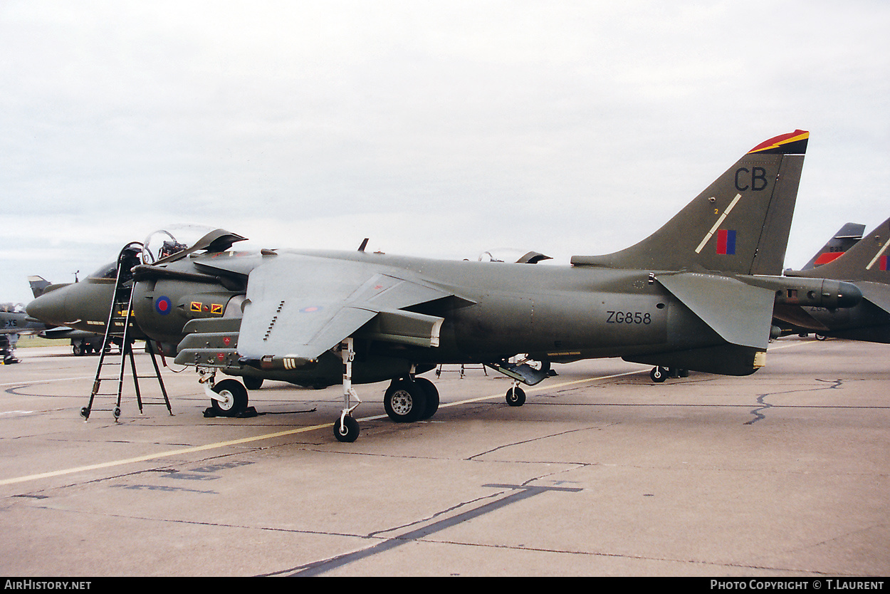 Aircraft Photo of ZG858 | British Aerospace Harrier GR7 | UK - Air Force | AirHistory.net #298377