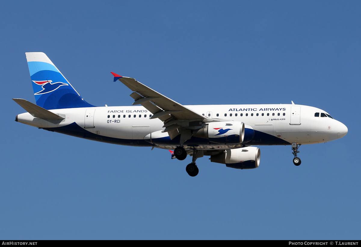 Aircraft Photo of OY-RCI | Airbus A319-112 | Atlantic Airways | AirHistory.net #298385