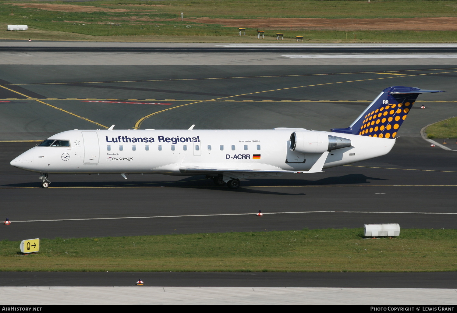 Aircraft Photo of D-ACRR | Canadair CRJ-200LR (CL-600-2B19) | Lufthansa Regional | AirHistory.net #298389