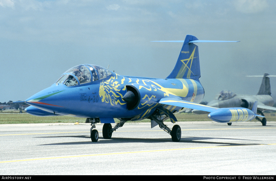 Aircraft Photo of MM54253 | Lockheed TF-104G Starfighter | Italy - Air Force | AirHistory.net #298394