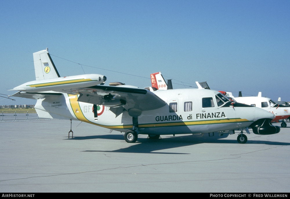 Aircraft Photo of MM25182 | Piaggio P-166DL-3/SEM2 | Italy - Guardia di Finanza | AirHistory.net #298396