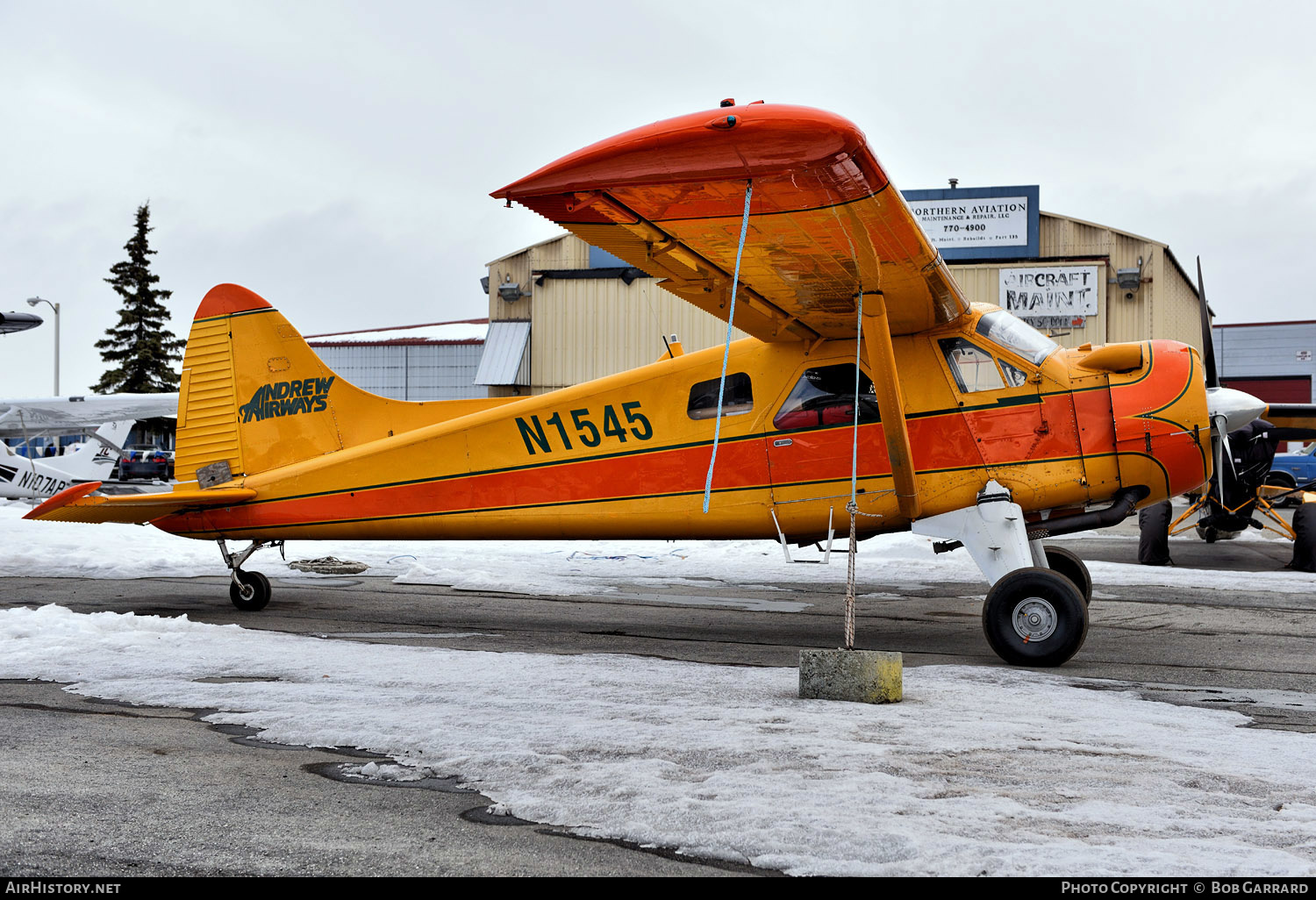 Aircraft Photo of N1545 | De Havilland Canada L-20A Beaver | Andrew Airways | AirHistory.net #298400