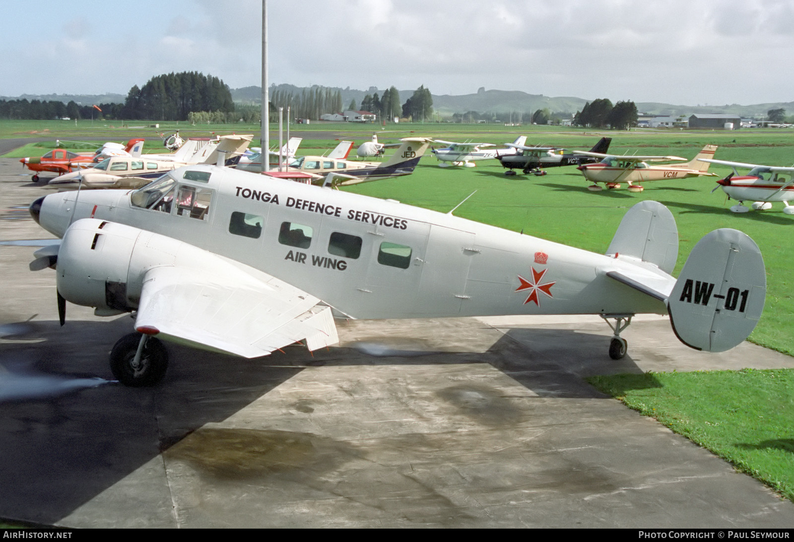 Aircraft Photo of AW-01 | Beech G18S | Tonga - Air Force | AirHistory.net #298405