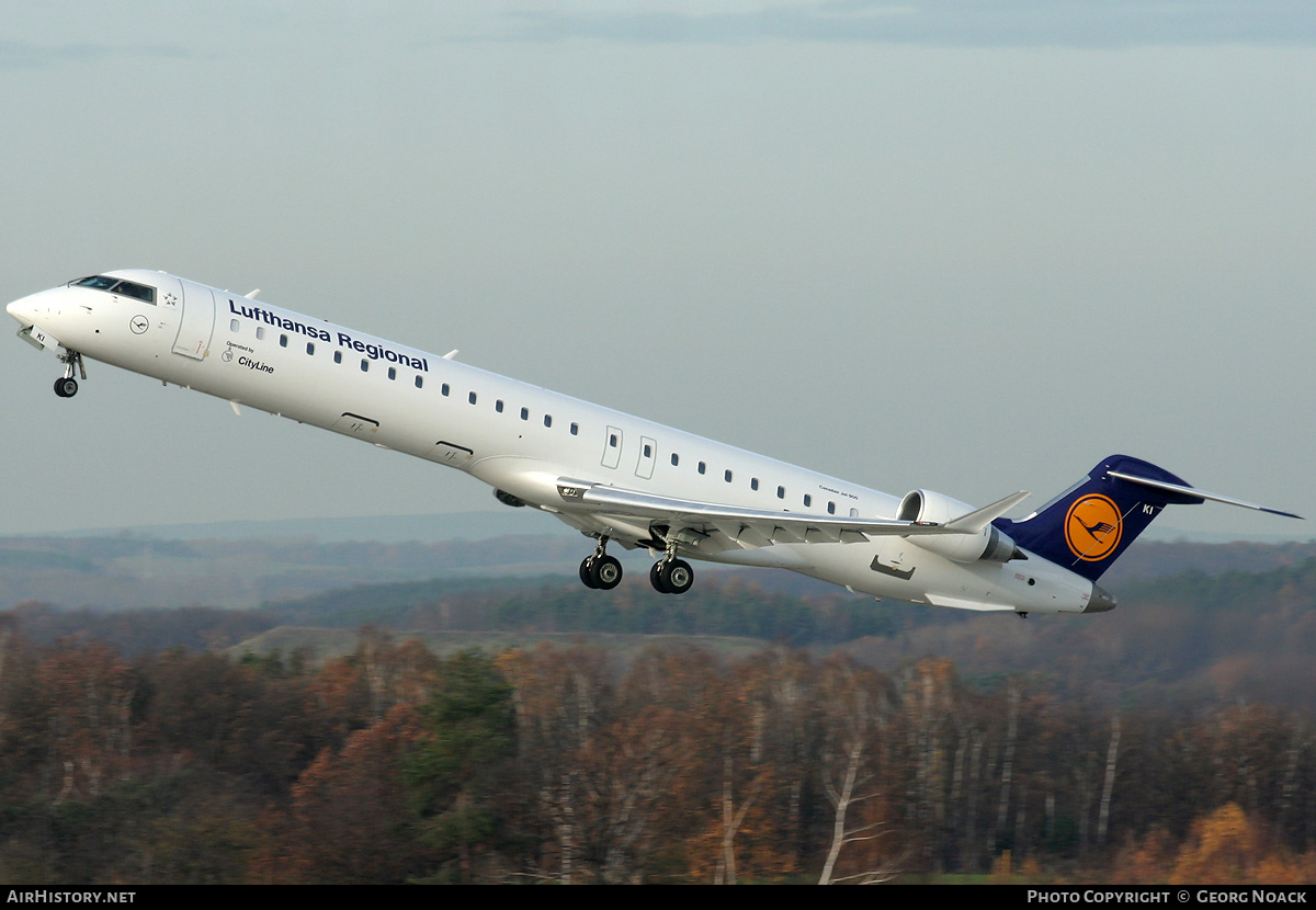 Aircraft Photo of D-ACKI | Bombardier CRJ-900LR (CL-600-2D24) | Lufthansa Regional | AirHistory.net #298412